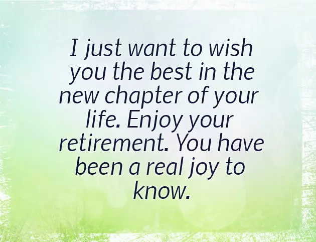 Best Wishes For Retirement