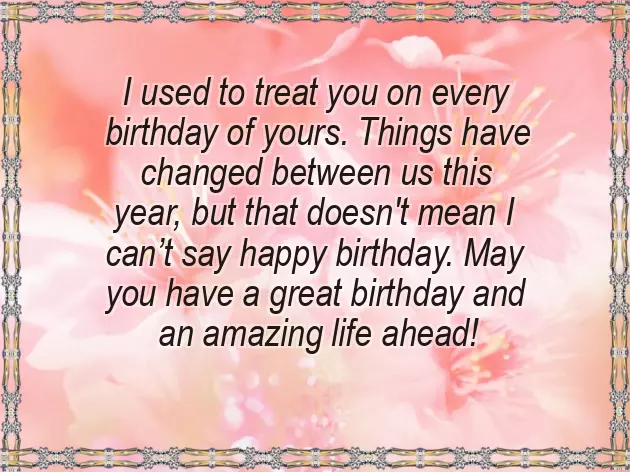 My Ex Girlfriend Wished Me Happy Birthday My Ex Girlfriend Wished Me Happy Birthday