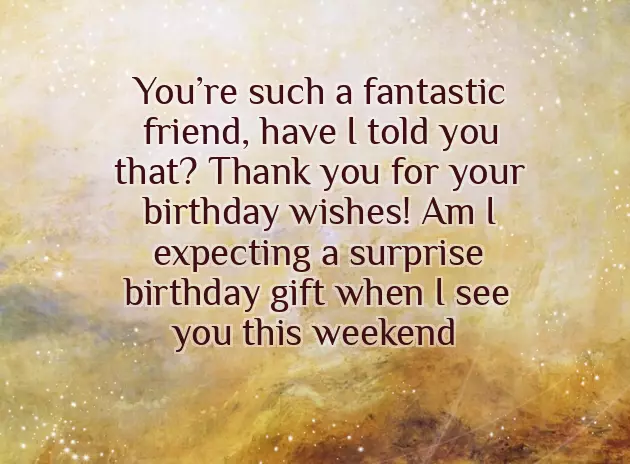 Thanks For My Birthday Wishes Quotes