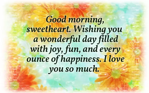 Cute Good Morning Wishes