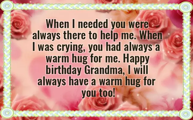 Birthday Prayer For Grandmother