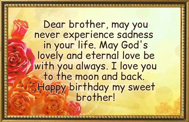 Happy Birthday Wishes For Brother Success