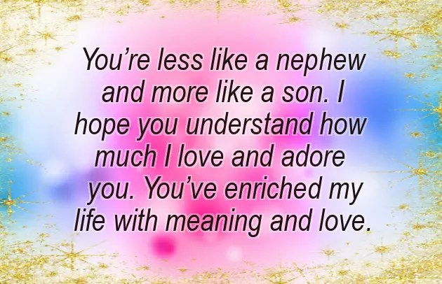 Birthday Wishes For A Little Nephew