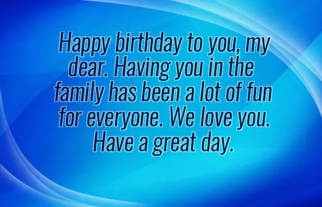 Mother In Law Birthday Wishes From Son In Law