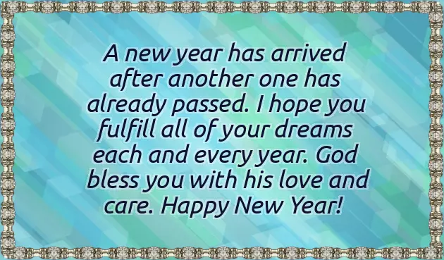 New Year Wishes For Special One New Year Wishes For Special One