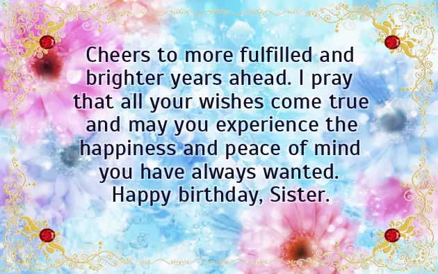 Happy Birthday To A Sister In Christ Happy Birthday To A Sister In Christ