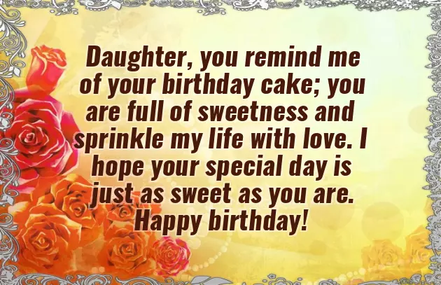 Happy Birthday Post For Daughter