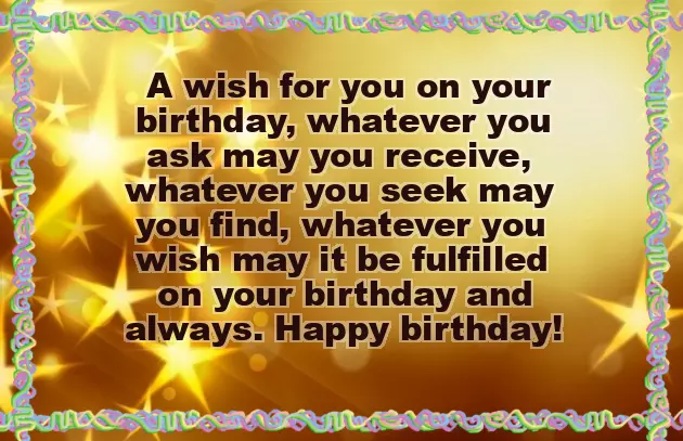 Short Birthday Wishes For A Female Friend