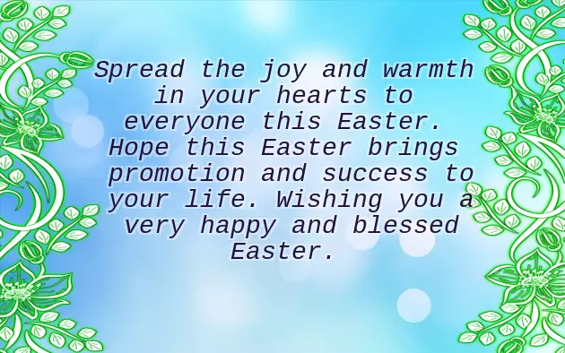 Wishing You Easter Blessings