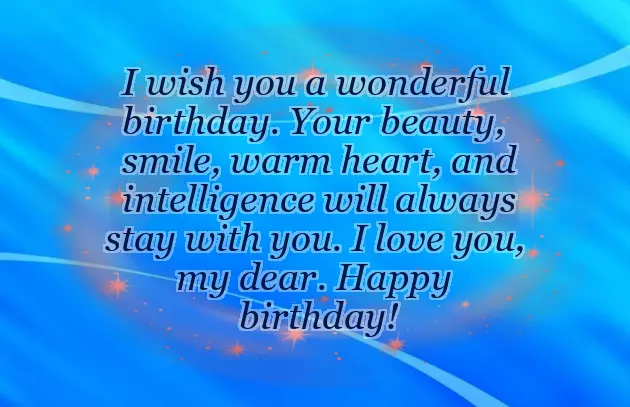 Happy Birthday Wish For Girl