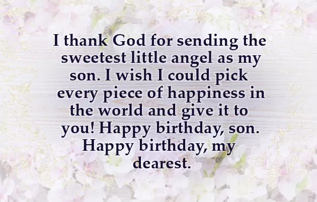 Best Quotes On Son Birthday