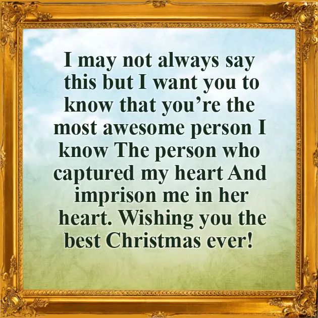 Christmas Wishes For My Girlfriend