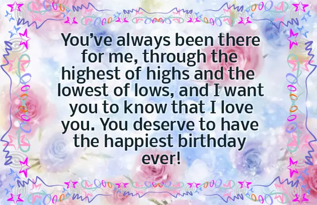 Birthday For Best Friend Female