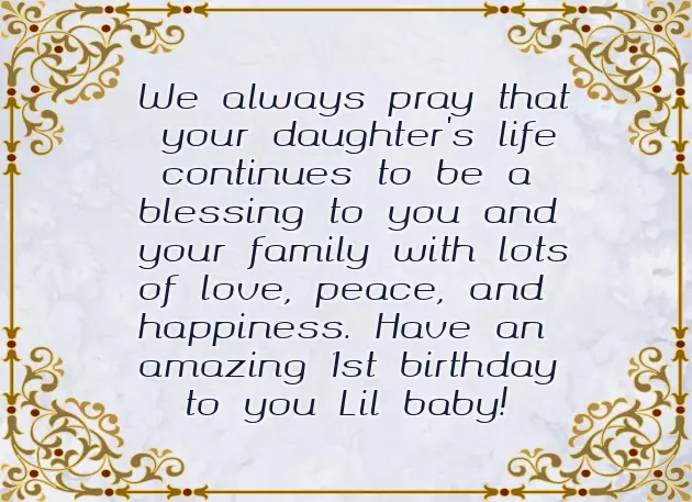 First Happy Birthday Wishes For Baby Boy