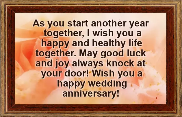 Wedding Anniversary Wishes For In Laws