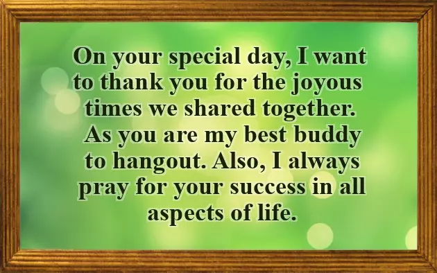 Best Wishes For Brother From Another Mother