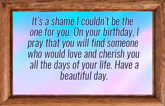 Birthday To My Ex Girlfriend