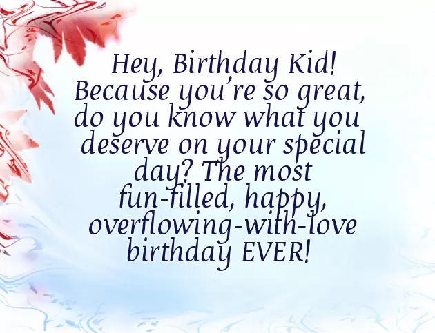 Birthday Wishes For Little Kids Birthday Wishes For Little Kids