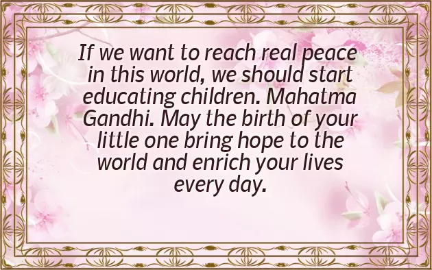 Congratulations On Your Beautiful Baby Girl