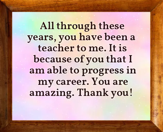 I Wish You Best Of Luck In Your New Job