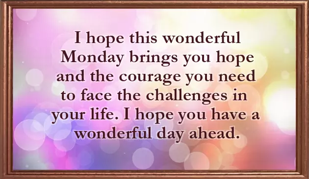 Monday Wishes For Friends