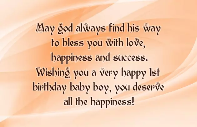 Happy First Birthday Wishes For Baby Girl