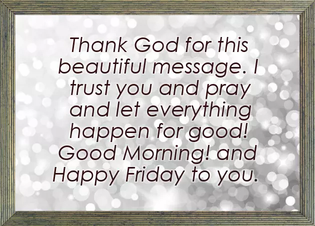 Good Morning Wishes On Friday