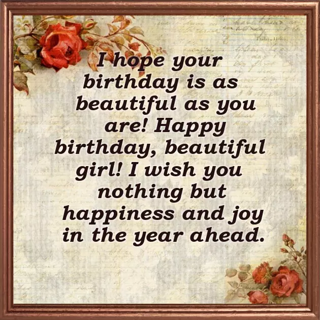 Happy Birthday Quotes To My Beautiful Niece