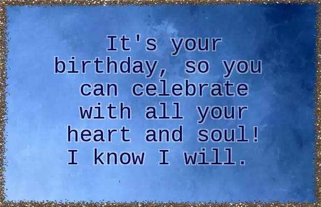 Birthday Short Words Birthday Short Words