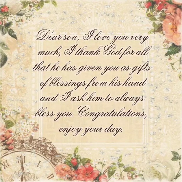 Birthday Greetings To A Dear Son Birthday Greetings To A Dear Son