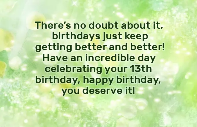 Birthday Wishes For 13 Year Old Girl Birthday Wishes For 13 Year Old Girl