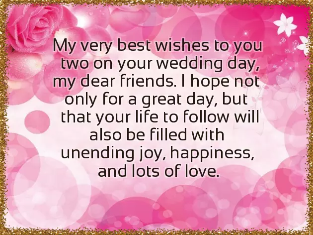 On Wedding Day Wishes