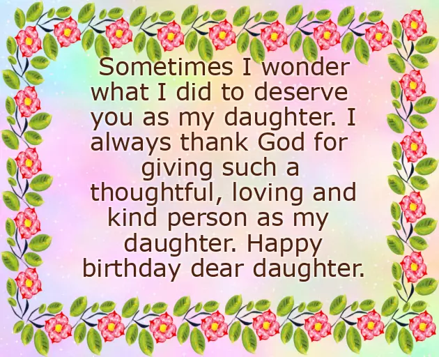 Birthday Wishes For My First Daughter Birthday Wishes For My First Daughter