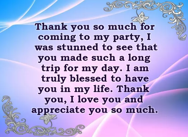 Thank You Message To Friends For Birthday Celebration