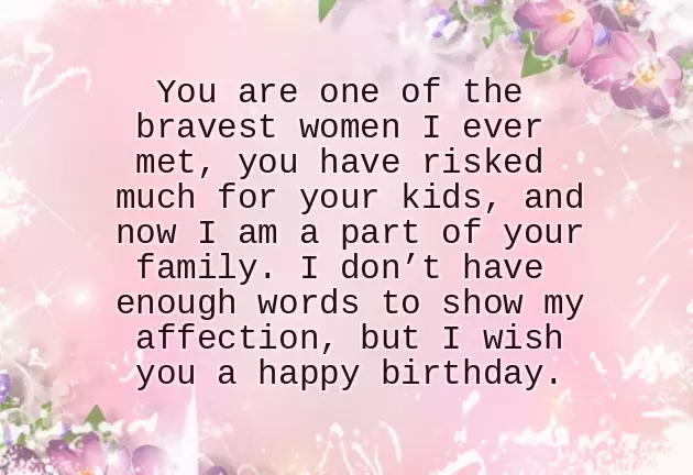 Happy Birthday To The Best Mother In Law Ever