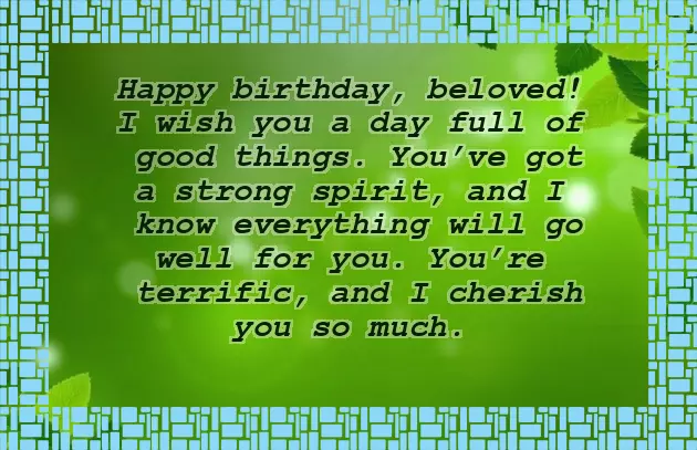 Birthday Verses For Someone Special