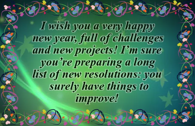 Inspirational Wishes For The New Year