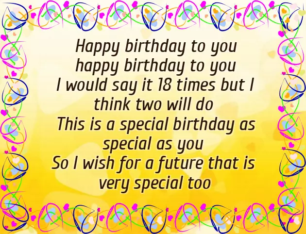 18Th Birthday Poem For Daughter 18Th Birthday Poem For Daughter