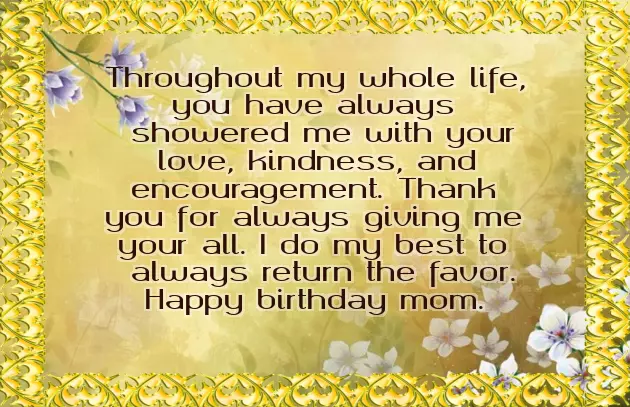 Hbd Quotes For Mom Hbd Quotes For Mom