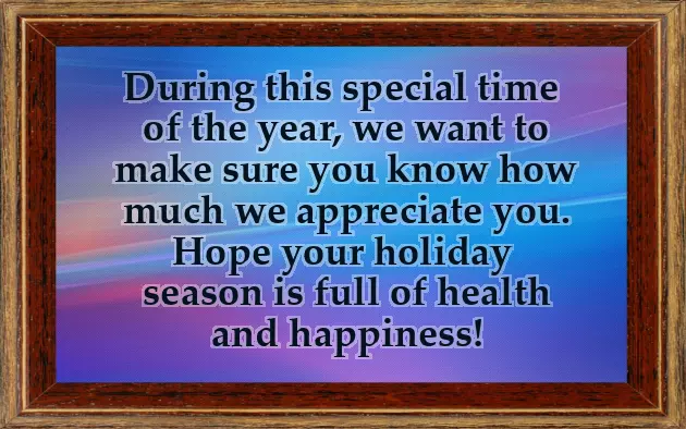 Christmas And New Year Greetings Messages For Business