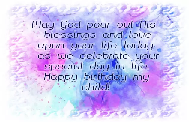 Birthday Wishes Child Quotes