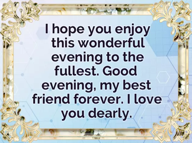 Evening Wish Evening Wish