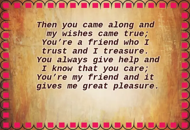 Small Poem For Best Friend Small Poem For Best Friend