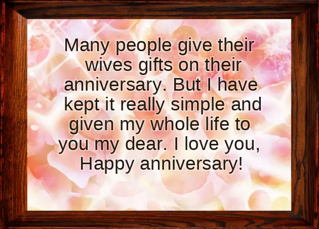 Happy First Wedding Anniversary Wishes