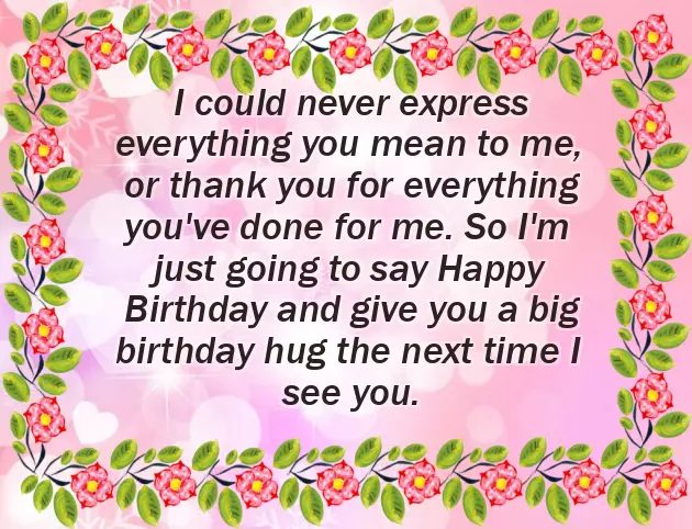 Son To Mother Birthday Wishes