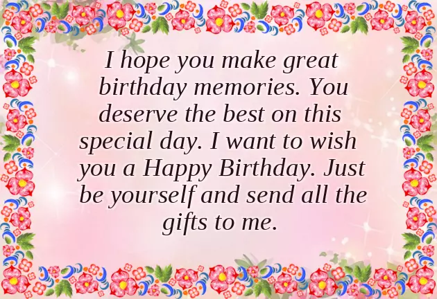 Birthday Wishes For A Very Good Female Friend