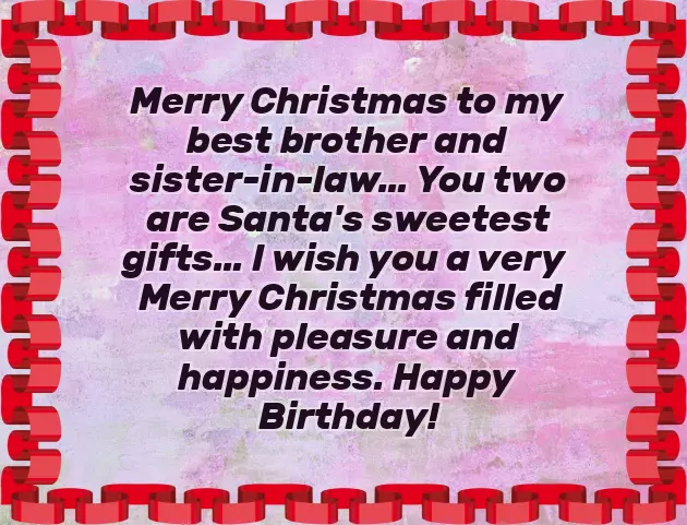 Christmas Wishes For Brother And Family