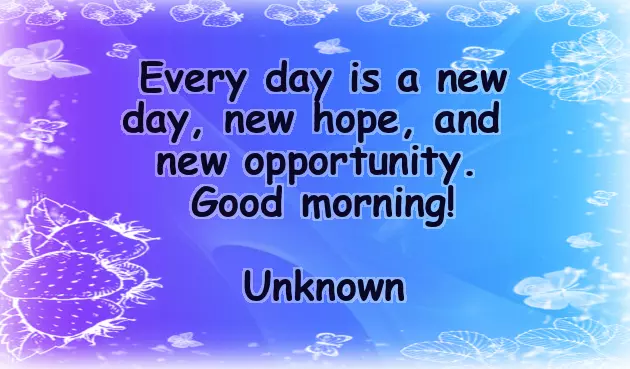 Early Morning Greetings Early Morning Greetings