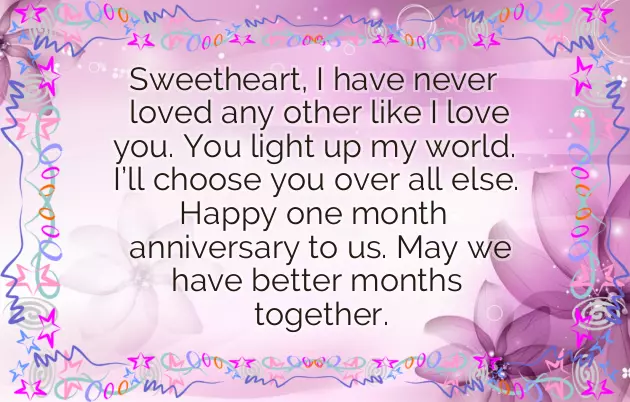 1St Month Anniversary Quotes 1St Month Anniversary Quotes