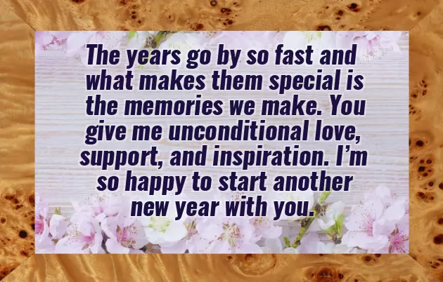 New Year Wishes With Flowers New Year Wishes With Flowers